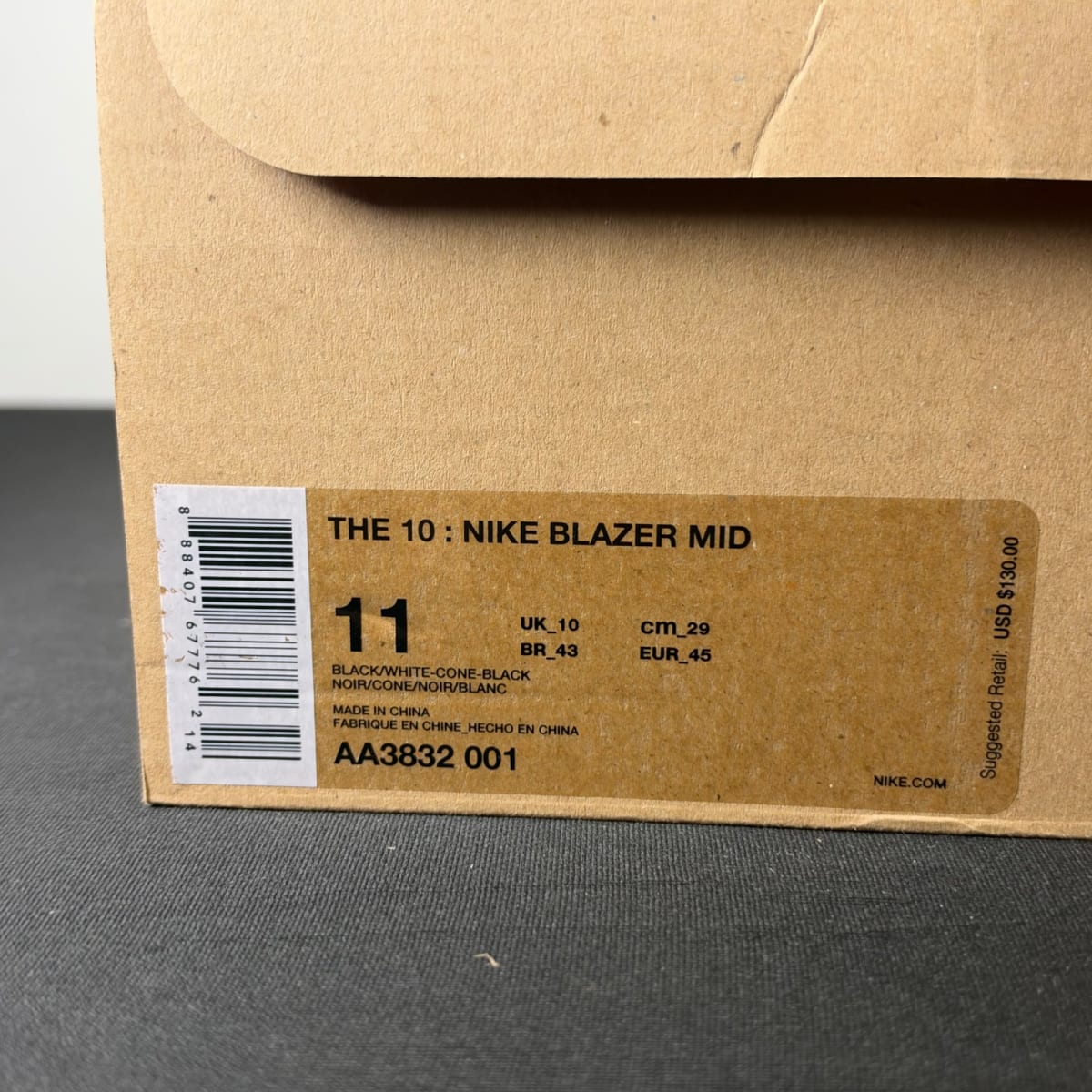 Nike Blazer Mid Off-White Grim Reaper (Size 11) - aux