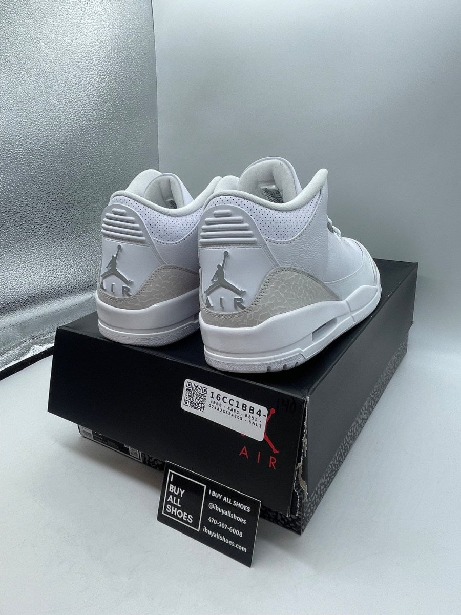Jordan 3 Retro Pure Money (2025) 10.5 (Moderately Worn Pre-Owned) - Image 5