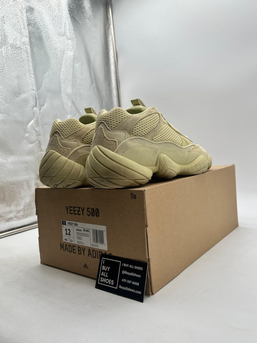 adidas Yeezy 500 Super Moon Yellow 12 (Lightly Worn Pre-Owned) - Image 5