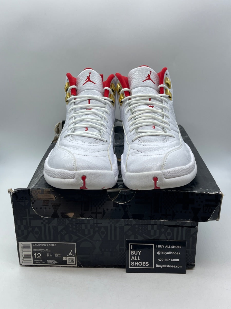 Jordan 12 Retro FIBA (2019) 12 (Moderately Worn Pre-Owned) - Image 2