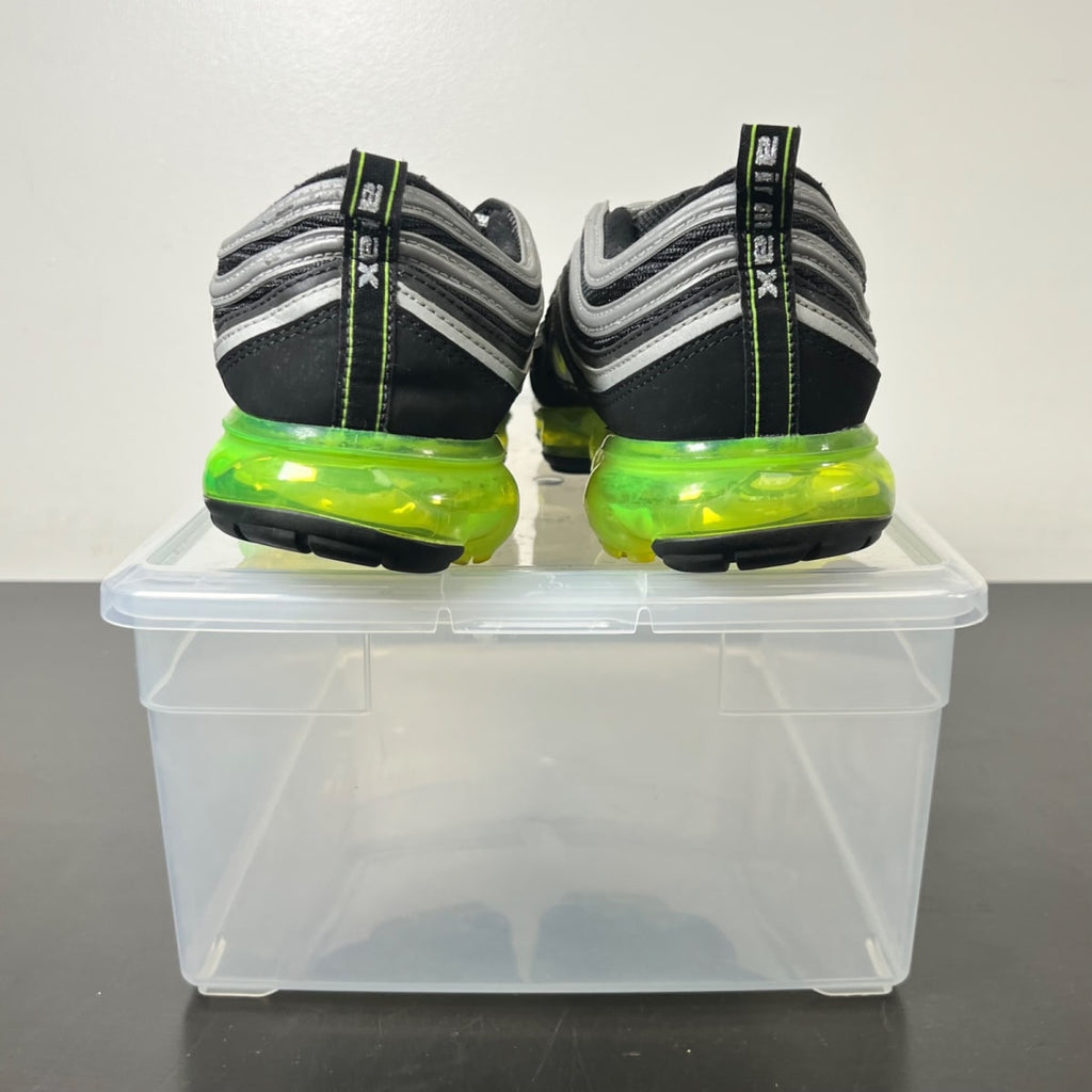 Nike Air VaporMax 97 Japan 11 (Lightly Worn Pre-Owned)NikeBlack/Volt-Metallic Silver-White - Image 6