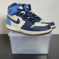 Jordan 1 Retro High Obsidian 12 (Moderately Worn Pre-Owned)JordanSail/Obsidian-University Blue - Image 1