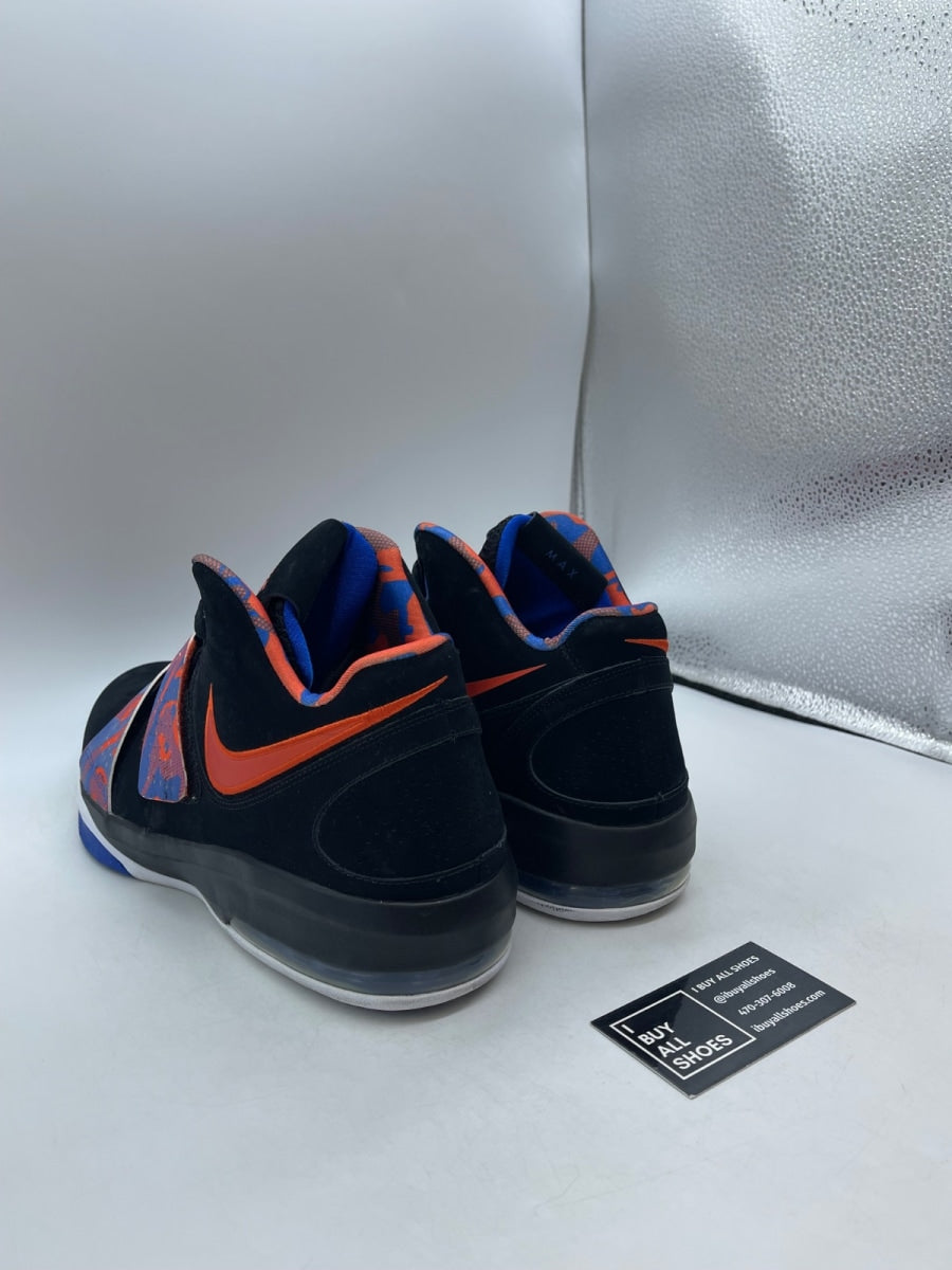 Nike Air Max PE Black Blue Orange 13 (Moderately Worn Pre-Owned) - Image 4