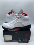 Jordan 5 Retro Fire Red (2013) 10 (Moderately Worn Pre-Owned) - Image 1