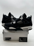 Jordan 4 Retro White Thunder 12 (Lightly Worn Pre-Owned) - Image 1