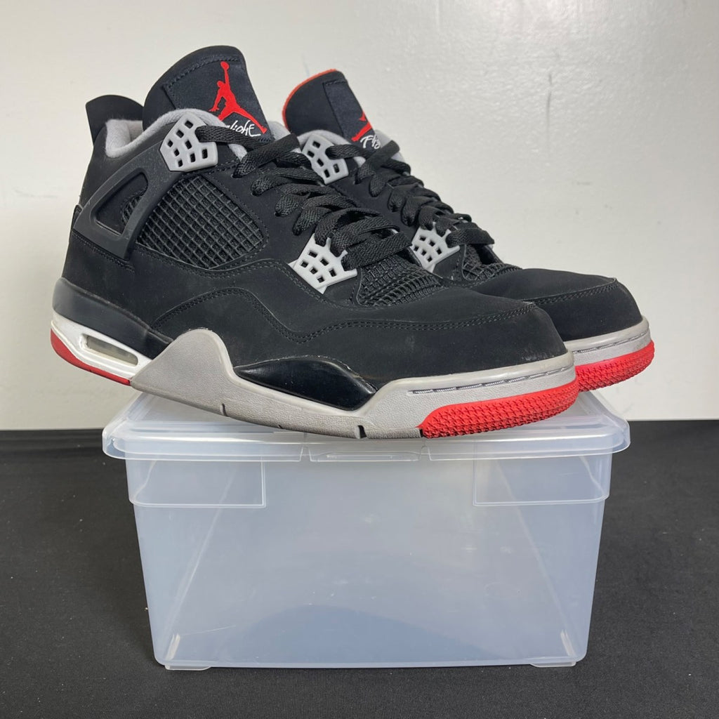Jordan 4 Retro Bred (2019) (Size 12) - Image 1