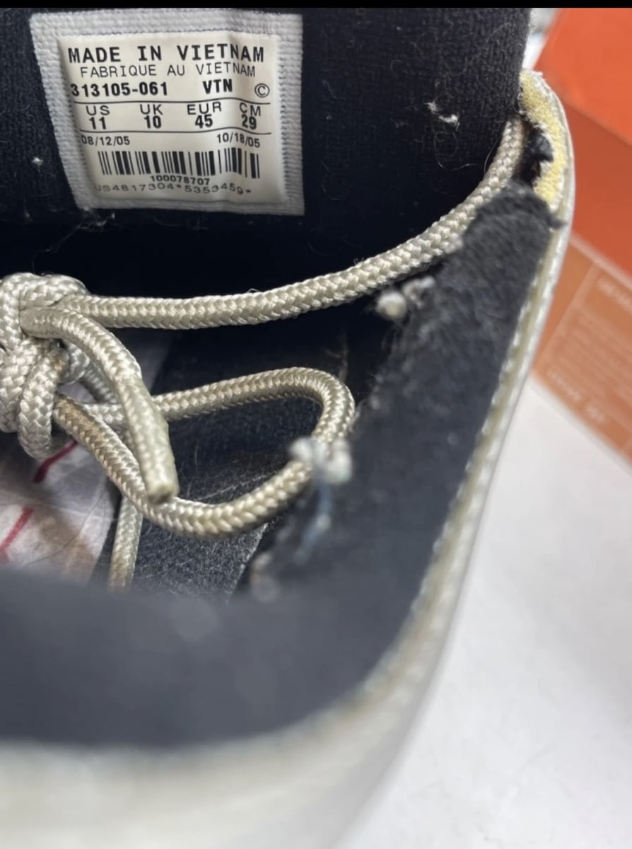 Nike Air Max 97 History of Air 11 (Heavily Worn Pre-Owned)NikeMetallic Silver/Varsity Red-White-Black - Image 8