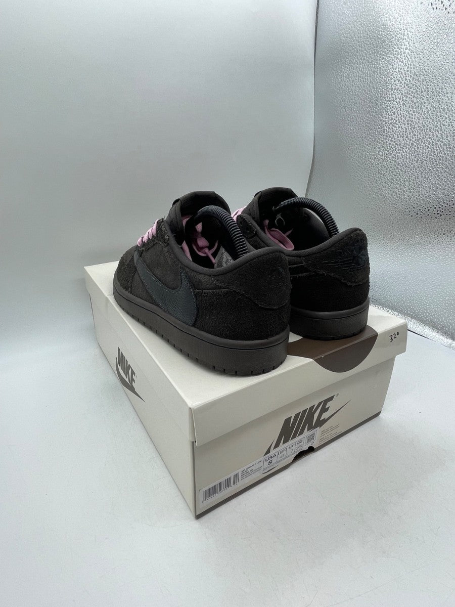 Jordan 1 Retro Low OG SP Travis Scott Velvet Brown 8 (Lightly Worn Pre-Owned)JordanDark Mocha/Black/Velvet Brown - Image 4