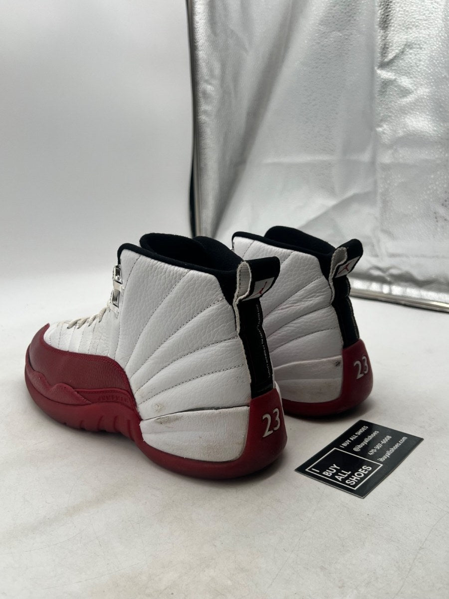 Jordan 12 Retro Cherry (2009) 8.5 (Heavily Worn Pre-Owned) - Image 4