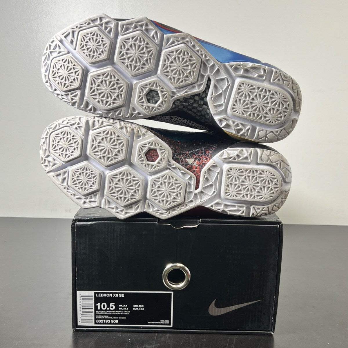 Nike LeBron 12 What the LeBron 10.5 (Lightly Worn Pre-Owned)NikeMulti-Color/Phantom-Multi-Color - Image 5