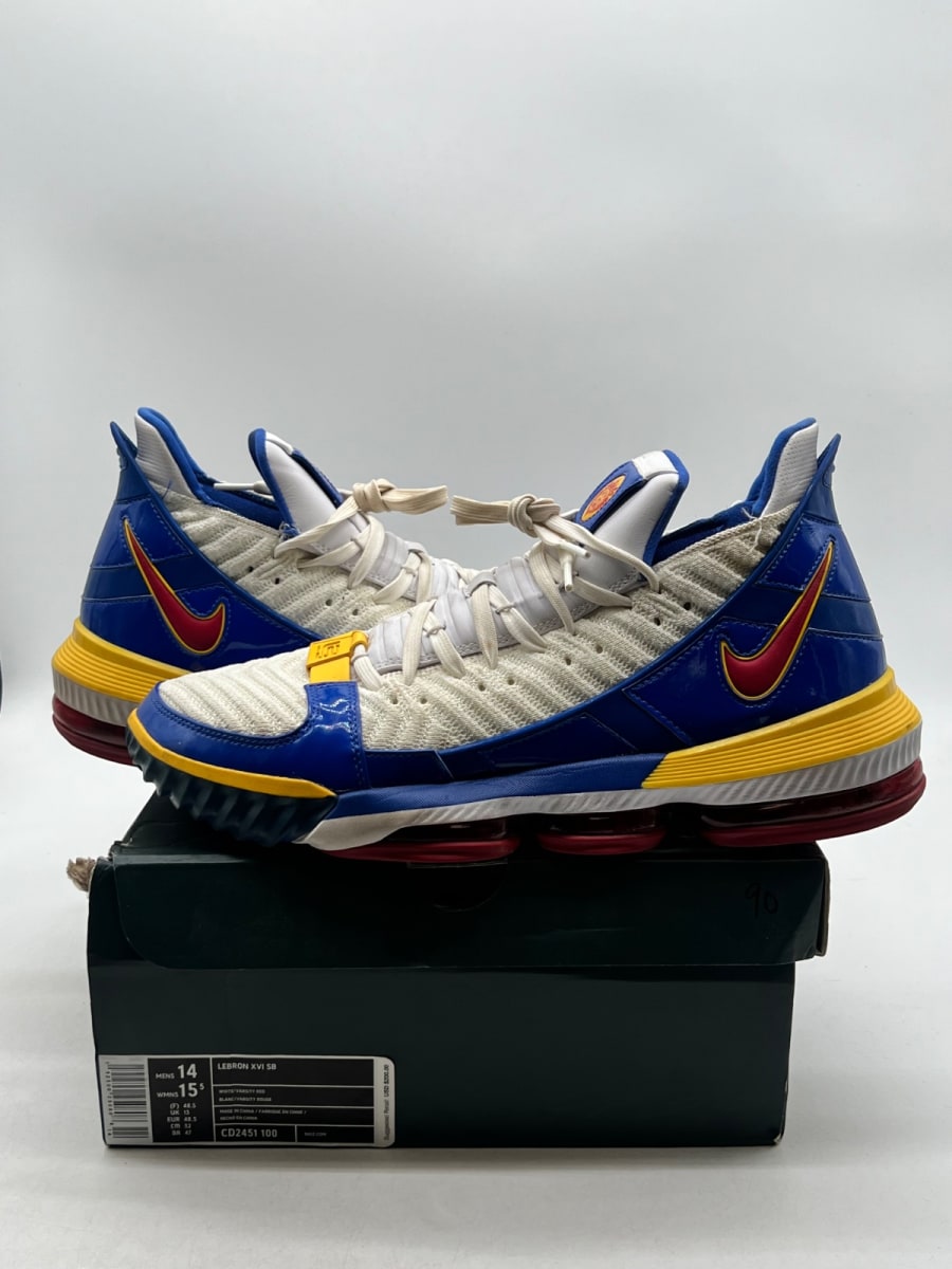 Nike LeBron 16 Superman SuperBron 14 (Moderately Worn Pre-Owned) - Image 1