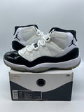 Jordan 11 Retro Concord (2011) 11.5 (Moderately Worn Pre-Owned)JordanWhite/Black-Dark Concord - Image 1