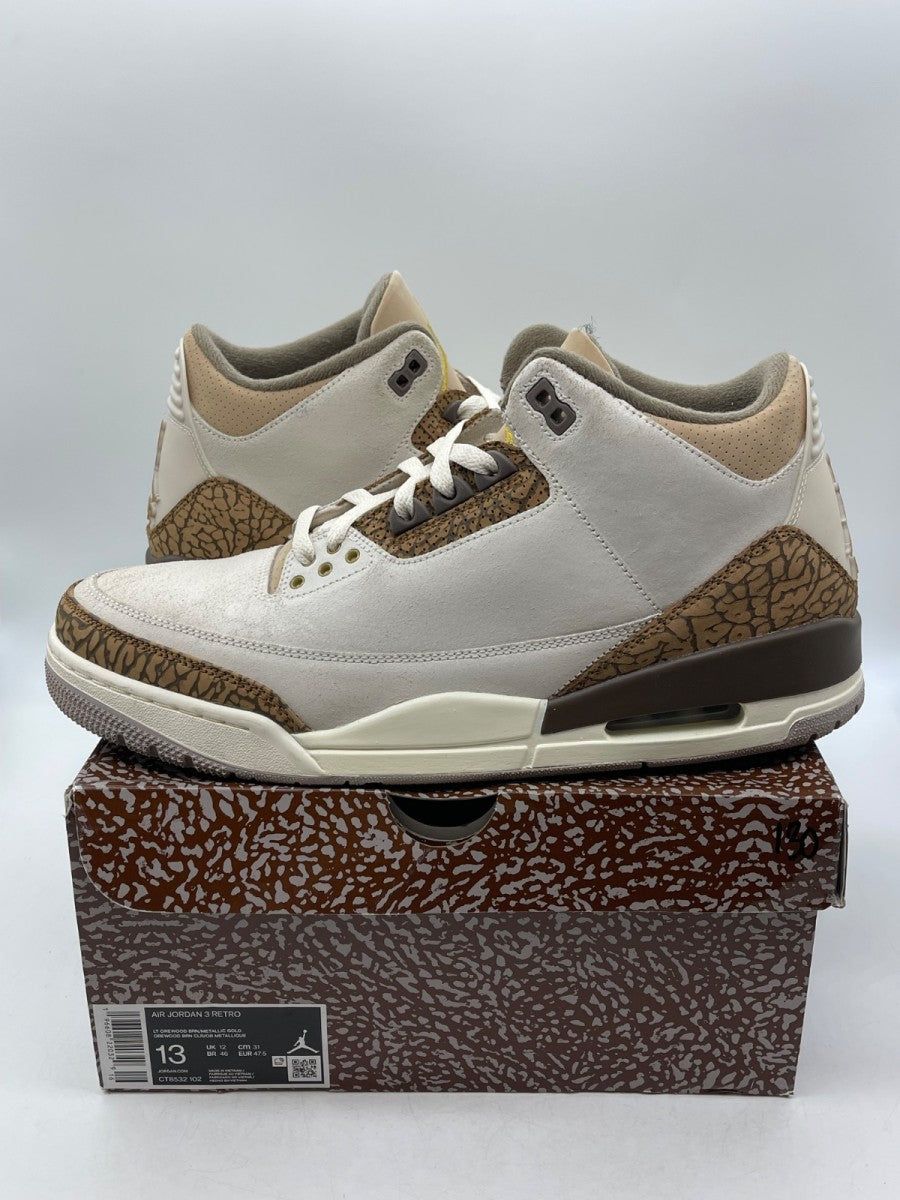 Jordan 3 Retro Palomino 13 (Moderately Worn Pre-Owned) - Image 1