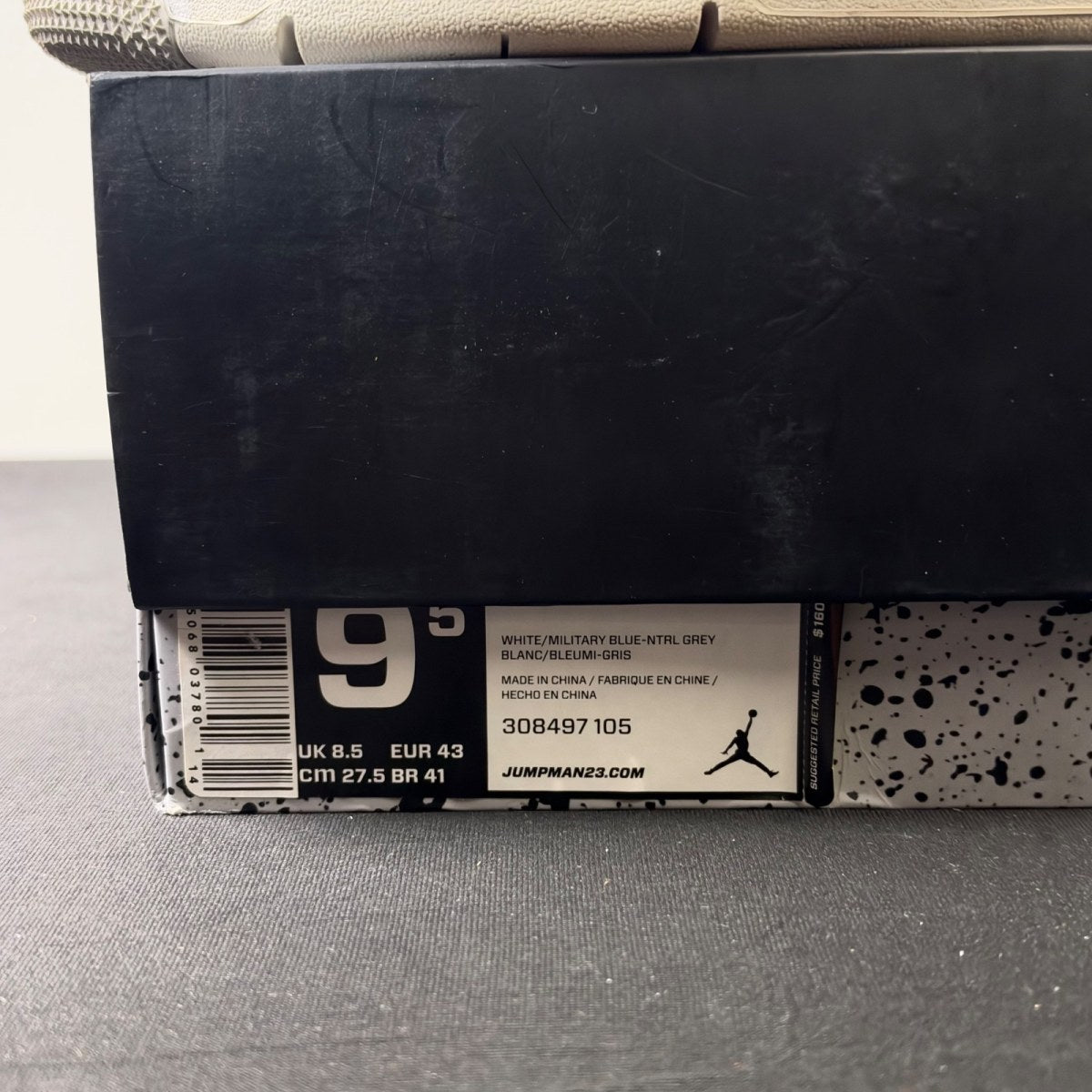 Jordan 4 Retro Military Blue (2012) (Size 9.5) - Image 4
