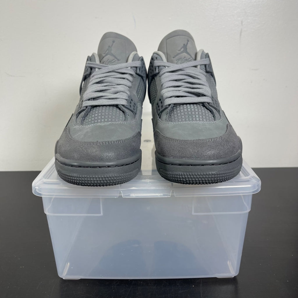 Jordan 4 Retro SE Paris Olympics Wet Cement 9 (Moderately Worn Pre-Owned)JordanSmoke Grey/Iron Grey/Cement Grey/Particle Grey - Image 2