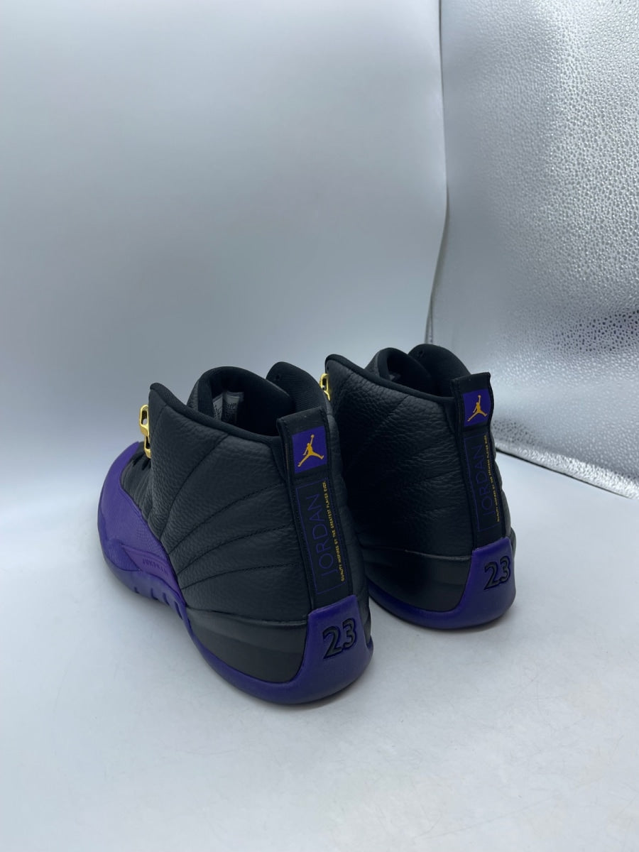 Jordan 12 Retro Field Purple 14 (Moderately Worn Pre-Owned)JordanBlack/Field Purple/Taxi - Image 4