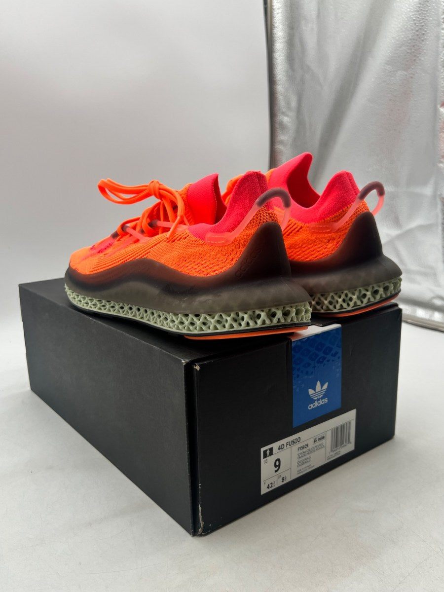 adidas 4D Fusio Screaming Orange 9 (Lightly Worn Pre-Owned) - Image 6