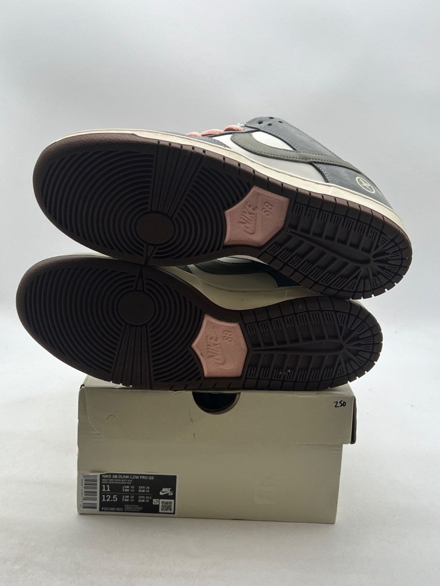 Nike SB Dunk Low Yuto Horigome 11 (Lightly Worn Pre-Owned)NikeWolf Grey/Iron Grey/Sail - Image 8