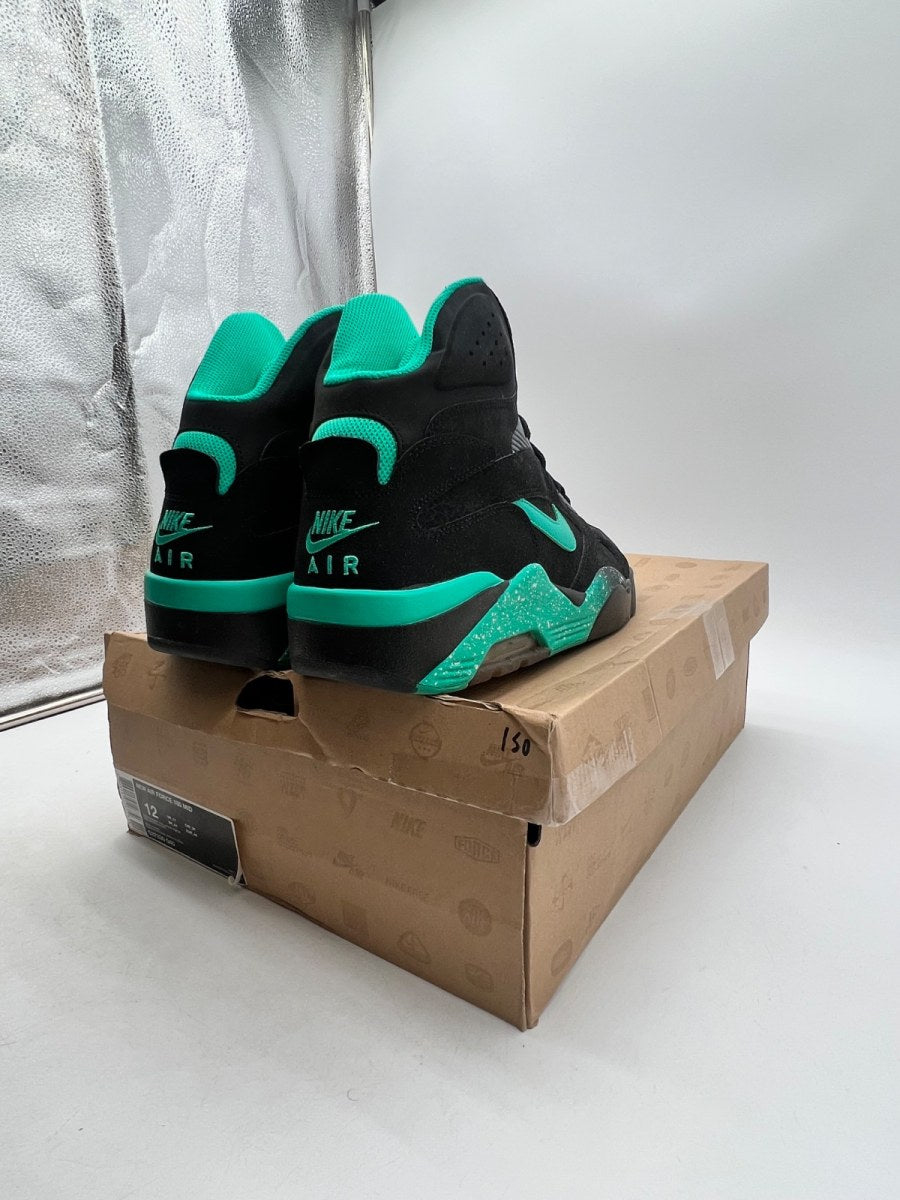 Nike Air Force 180 Atomic Teal 12 (Lightly Worn Pre-Owned)NikeBlack/Atomic Teal - Violet Force - Image 5