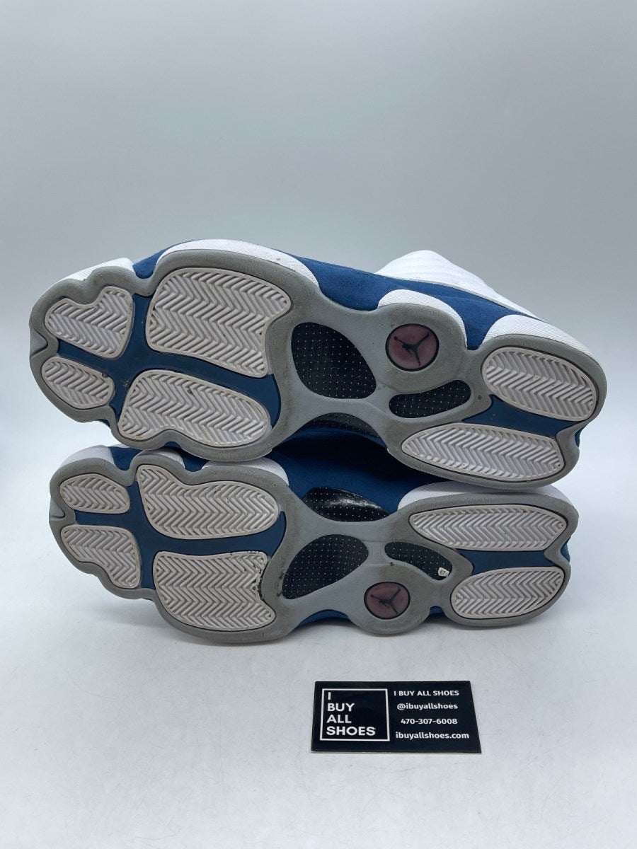 Jordan 13 Retro French Blue 13 (Moderately Worn Pre-Owned) - Image 7