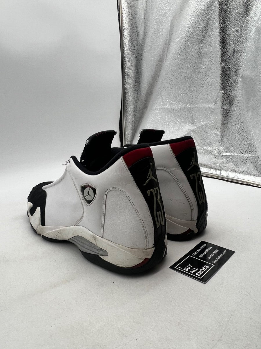 Jordan 14 Retro Black Toe (2014) 13 (Heavily Worn Pre-Owned) - Image 4