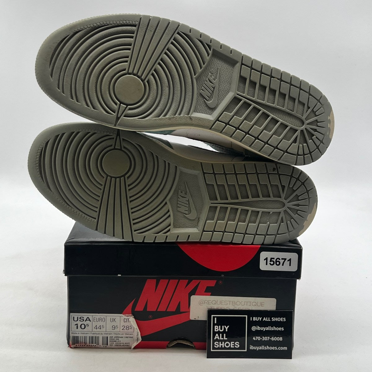 Jordan 1 Retro High Turbo Green - Image 8