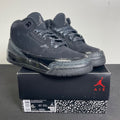 Jordan 3 Retro Black Cat (2025) (GS) 6Y (Moderately Worn Pre-Owned)JordanBlack/Dark Charcoal/Black - Image 1