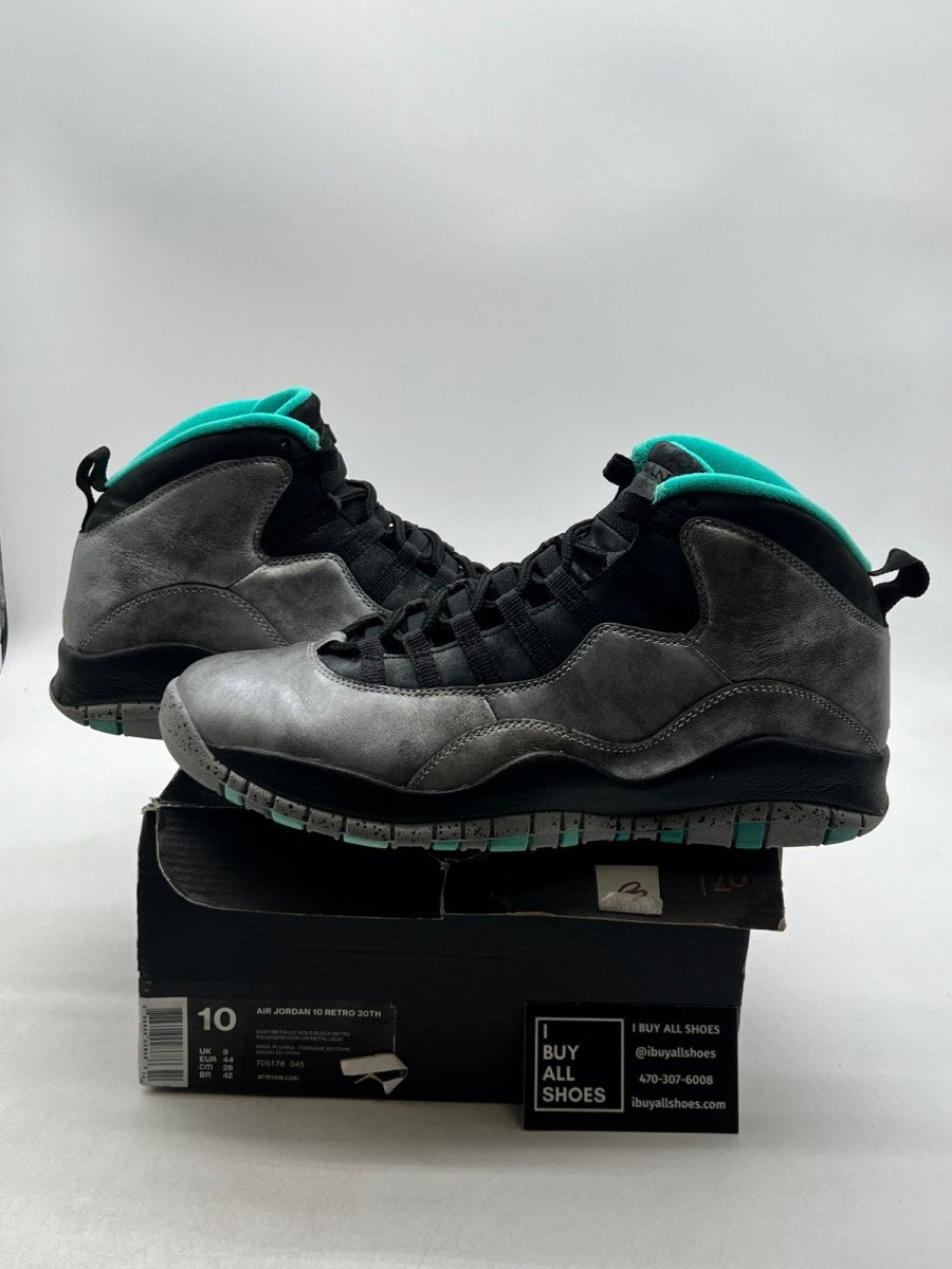 Jordan 10 Retro Lady of Liberty 30th Anniversary 10 (Lightly Worn Pre-Owned) - Image 1