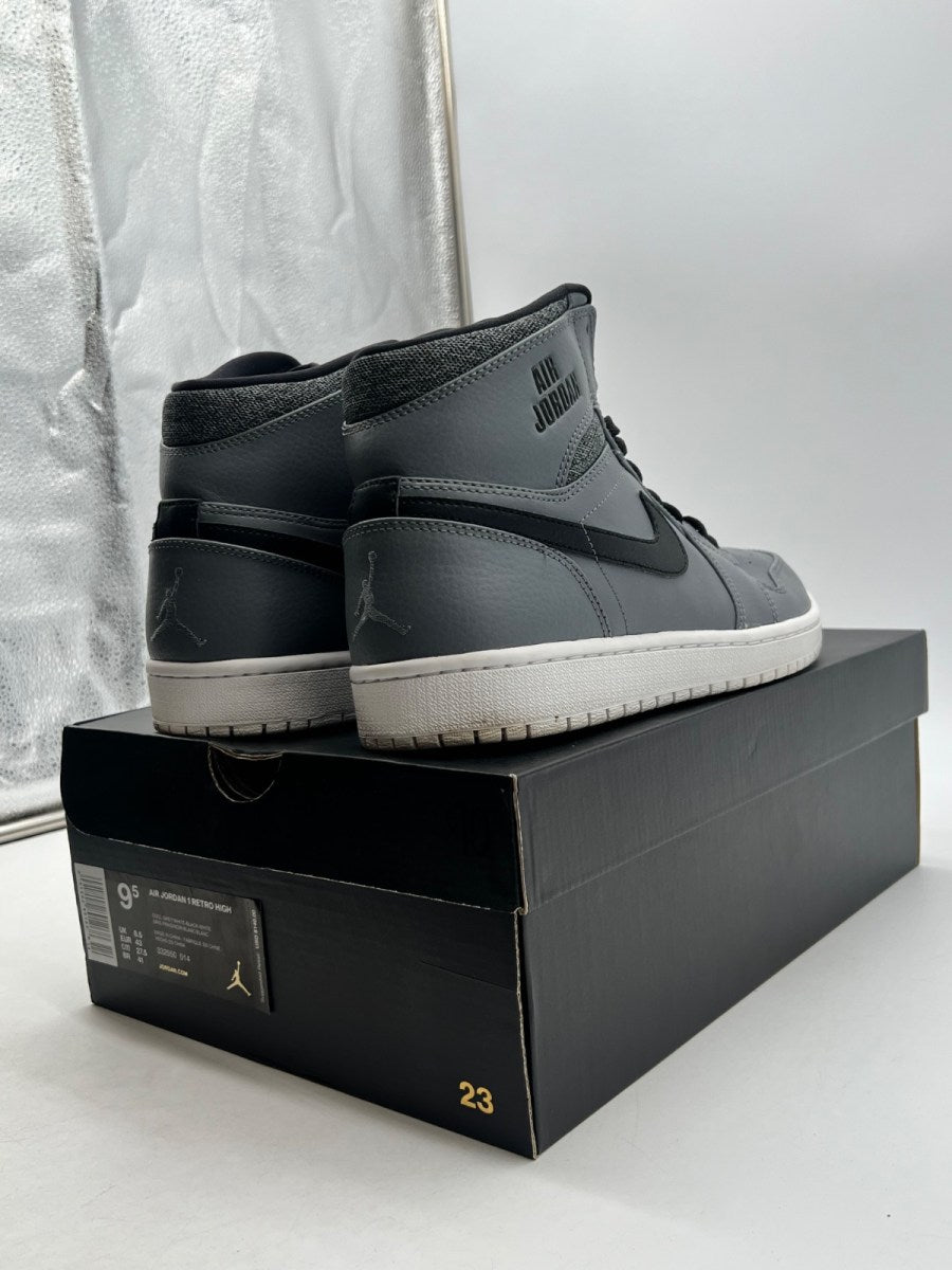 Jordan 1 Retro Rare Air Patch 9.5 (Moderately Worn Pre-Owned)JordanBlack/Gym Red-Black-White - Image 3