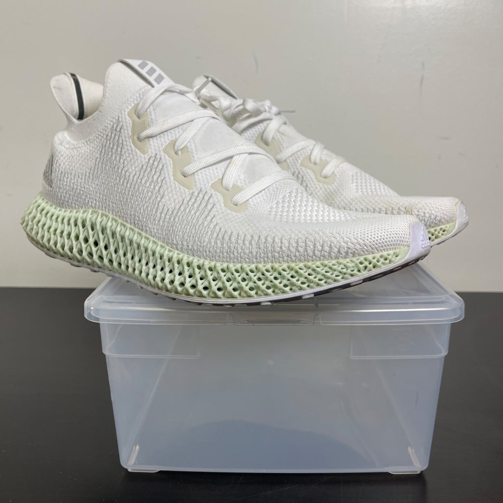 adidas Alphaedge 4D White 14 (Moderately Worn Pre-Owned)adidasFootwear White/Grey 2/Core Black - Image 1