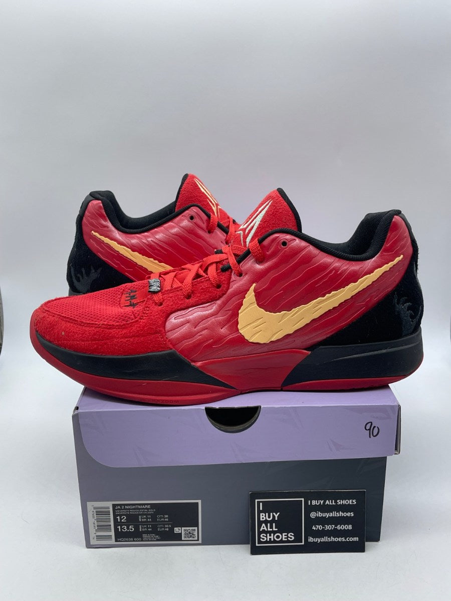Nike Ja 2 Nightmare 12 (Moderately Worn Pre-Owned) - Image 1