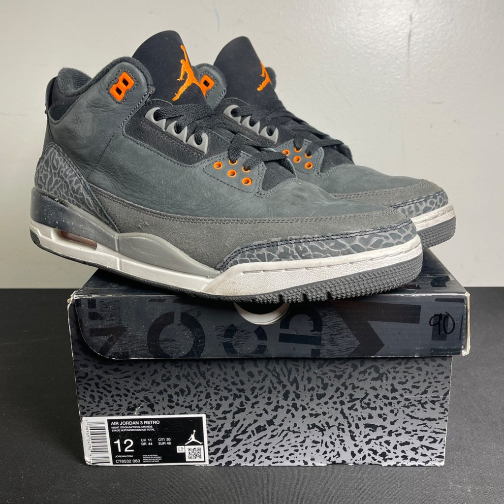 Jordan 3 Retro Fear Pack (2023) (Size 12) - Image 1