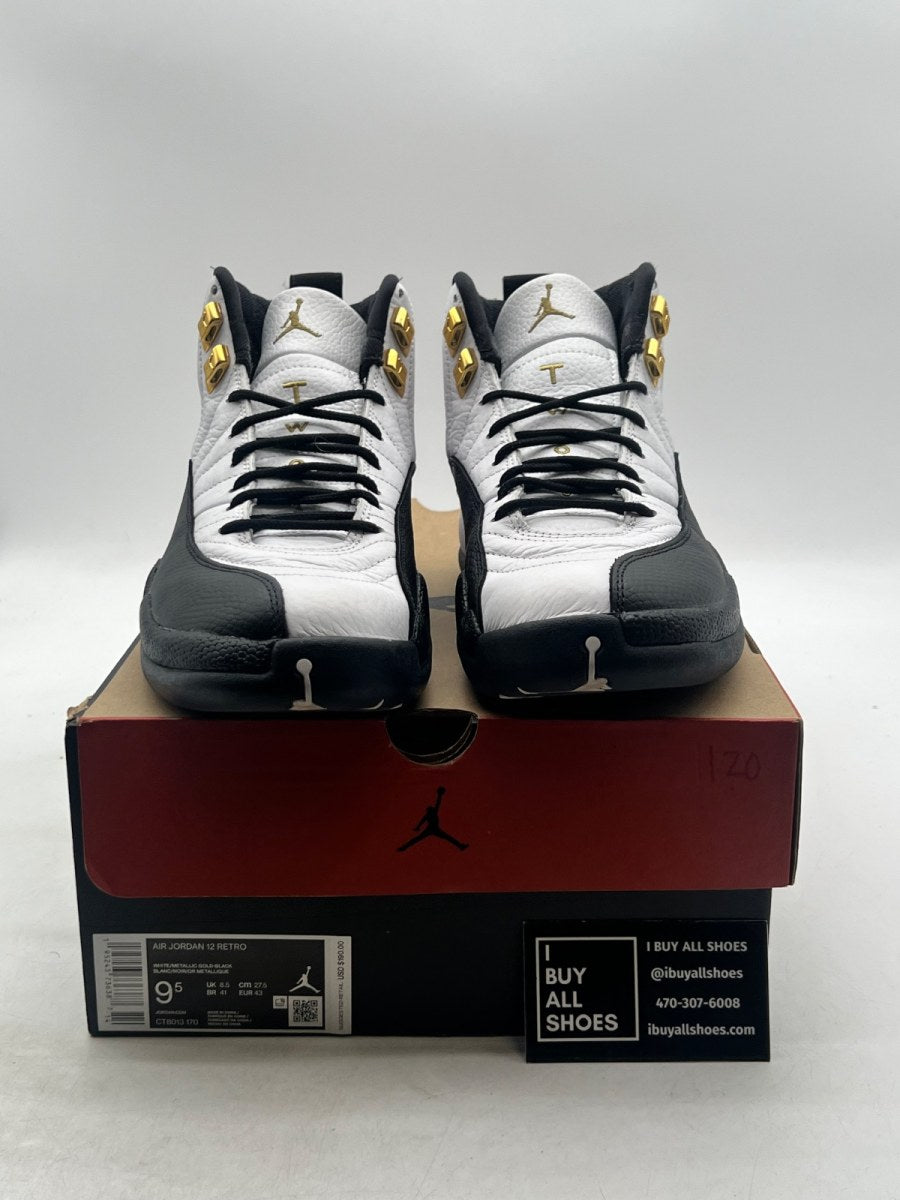 Jordan 12 Retro Royalty Taxi 9.5 (Lightly Worn Pre-Owned) - Image 2