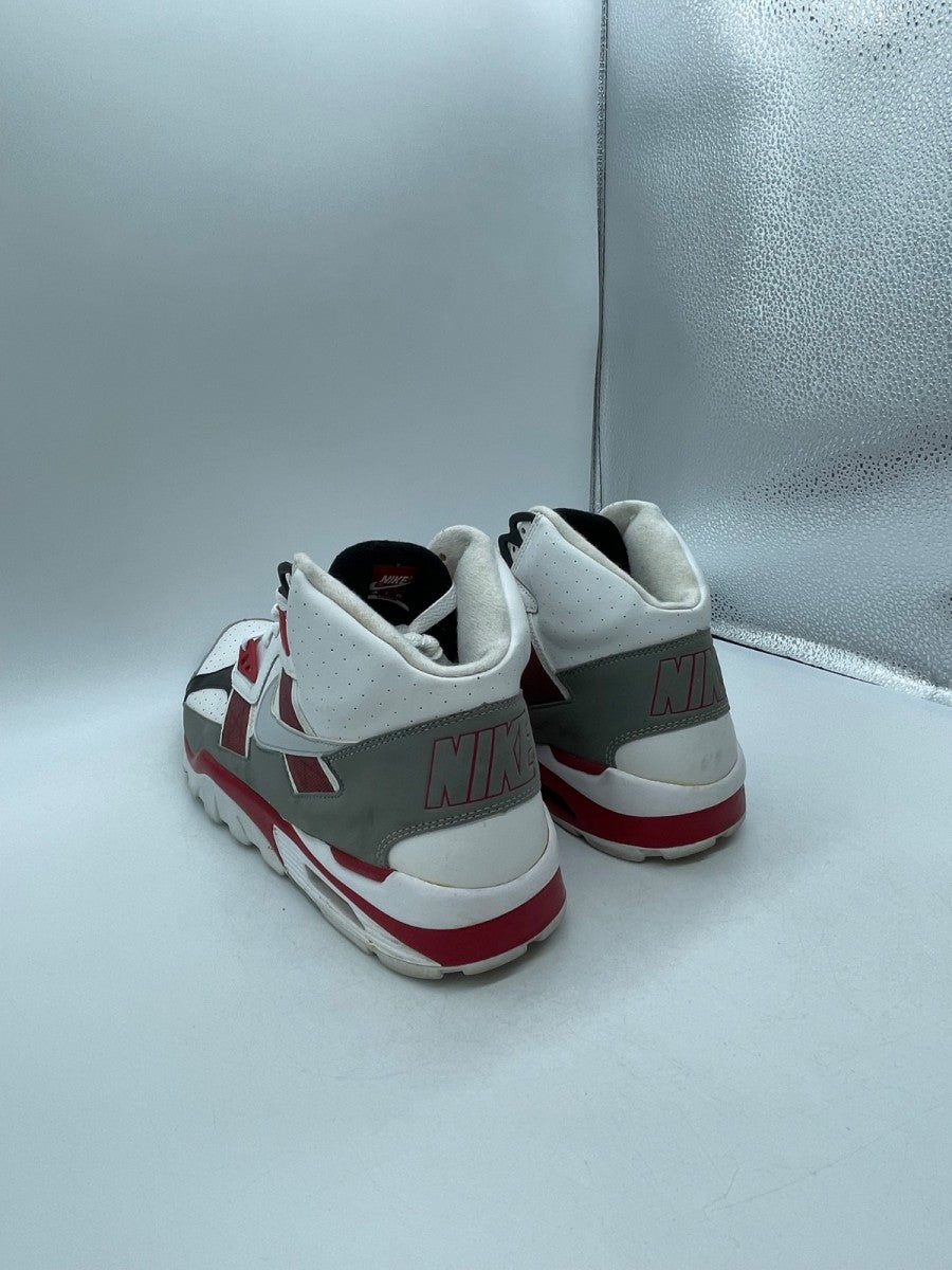 Nike Air Trainer SC High White Varsity Red Black 13 (Moderately Worn Pre-Owned) - Image 4