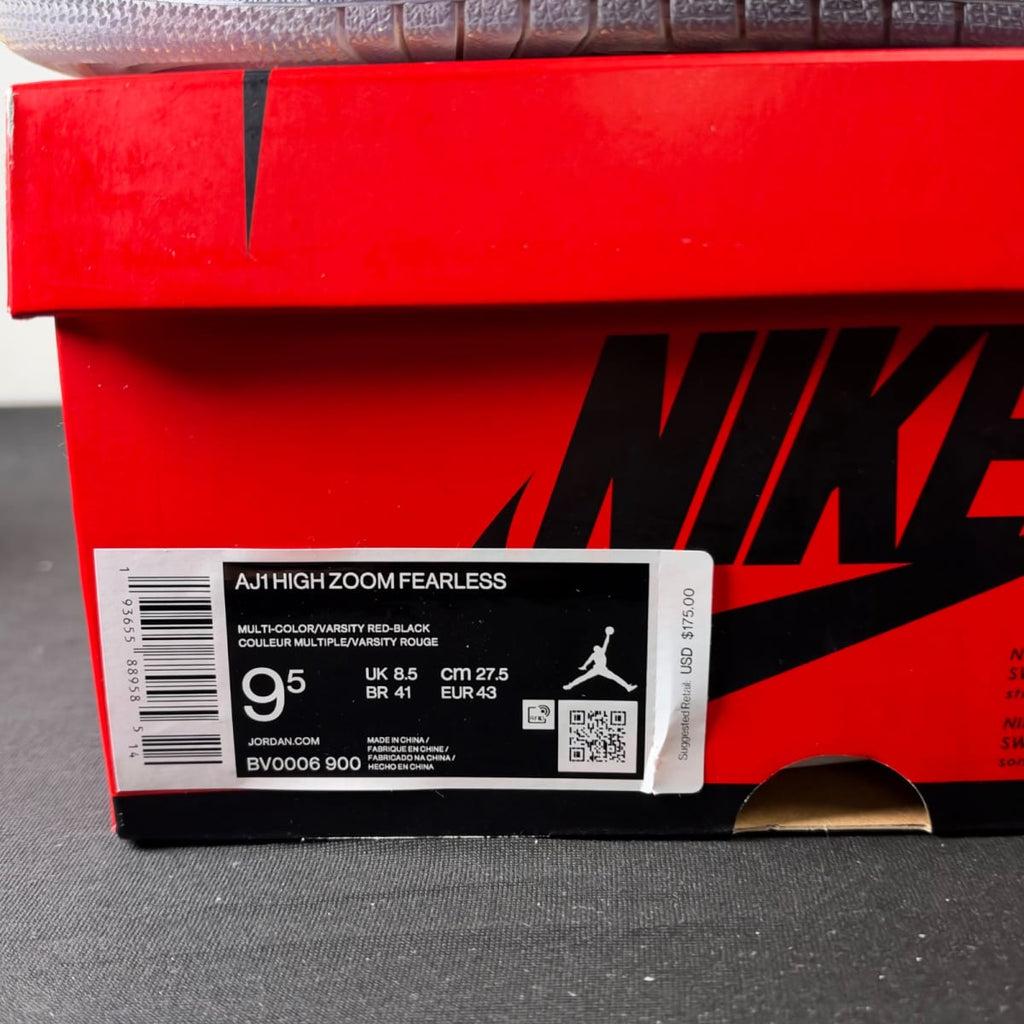 Jordan 1 Retro High Zoom Fearless (Size 9.5) - aux
