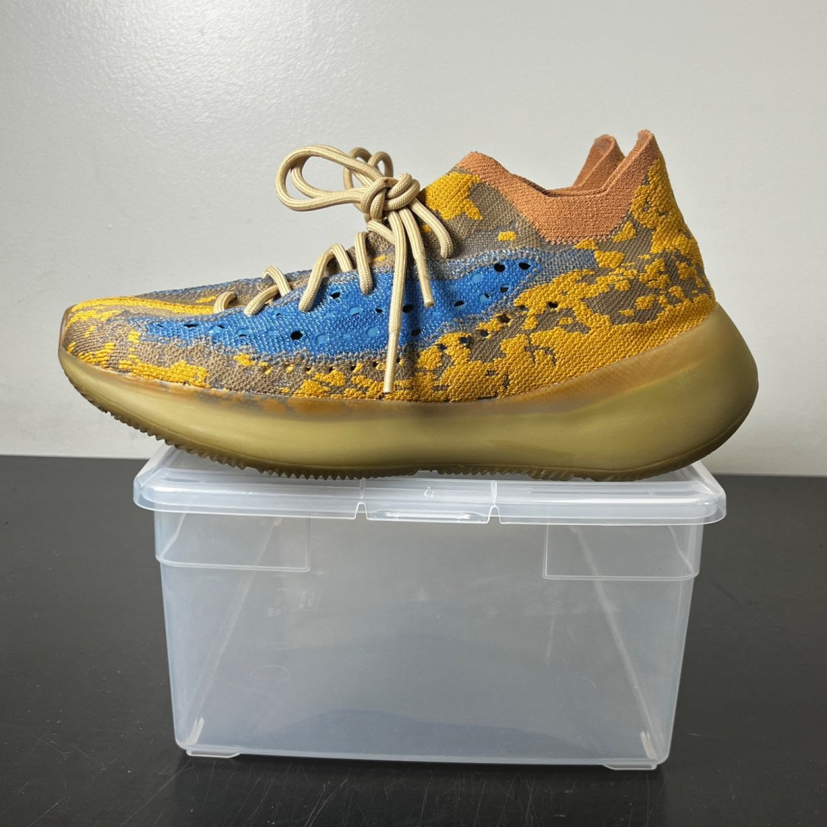 adidas Yeezy Boost 380 Blue Oat 11.5 (Moderately Worn Pre-Owned)adidasBlue Oat/Blue Oat/Blue Oat - Image 3