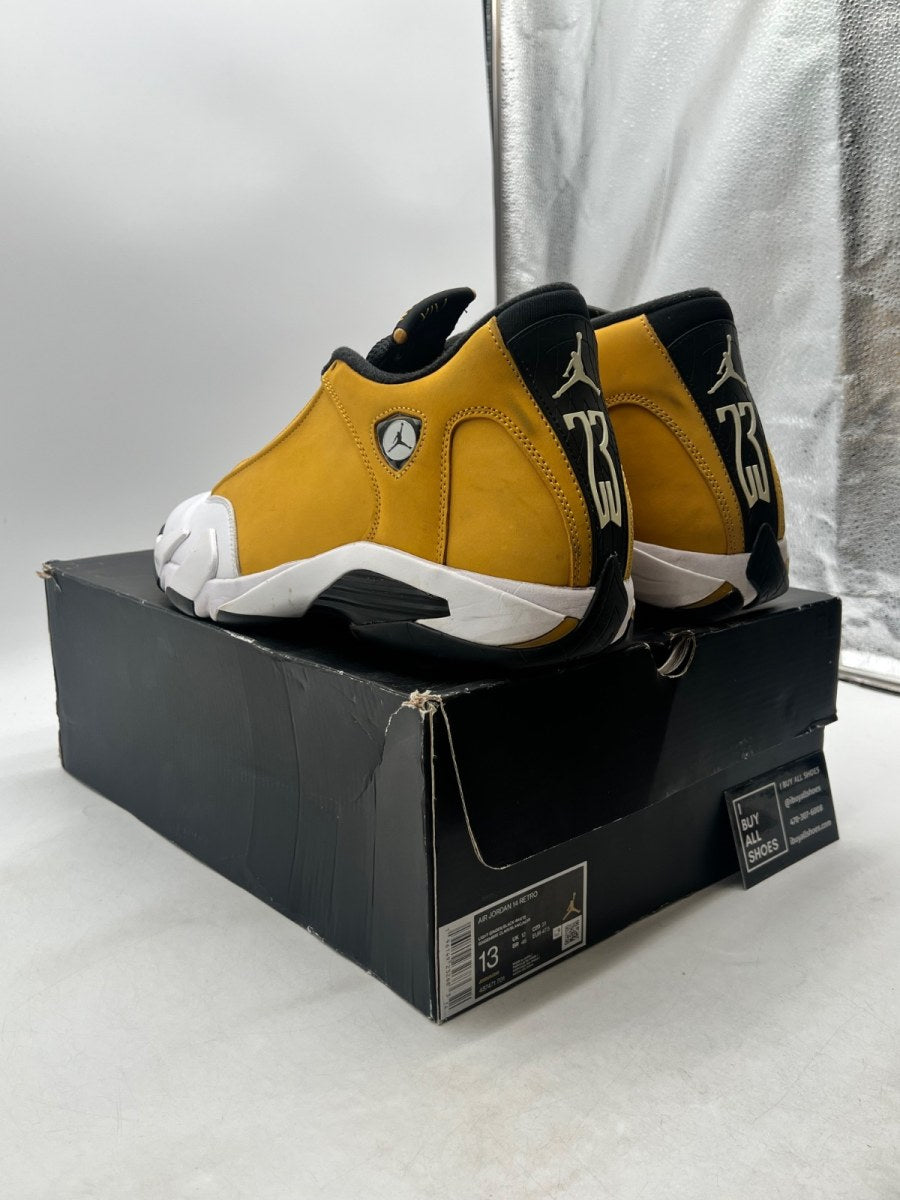 Jordan 14 Retro Light Ginger (2022) 13 (Lightly Worn Pre-Owned) - Image 4