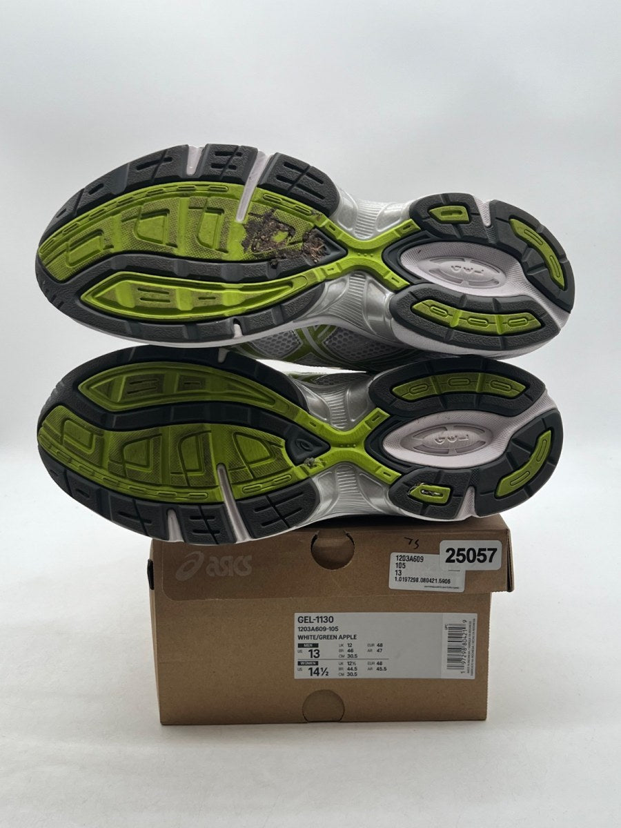 ASICS Gel-1130 White Green Apple 13 (Lightly Worn Pre-Owned)ASICSWhite/Green Apple - Image 8