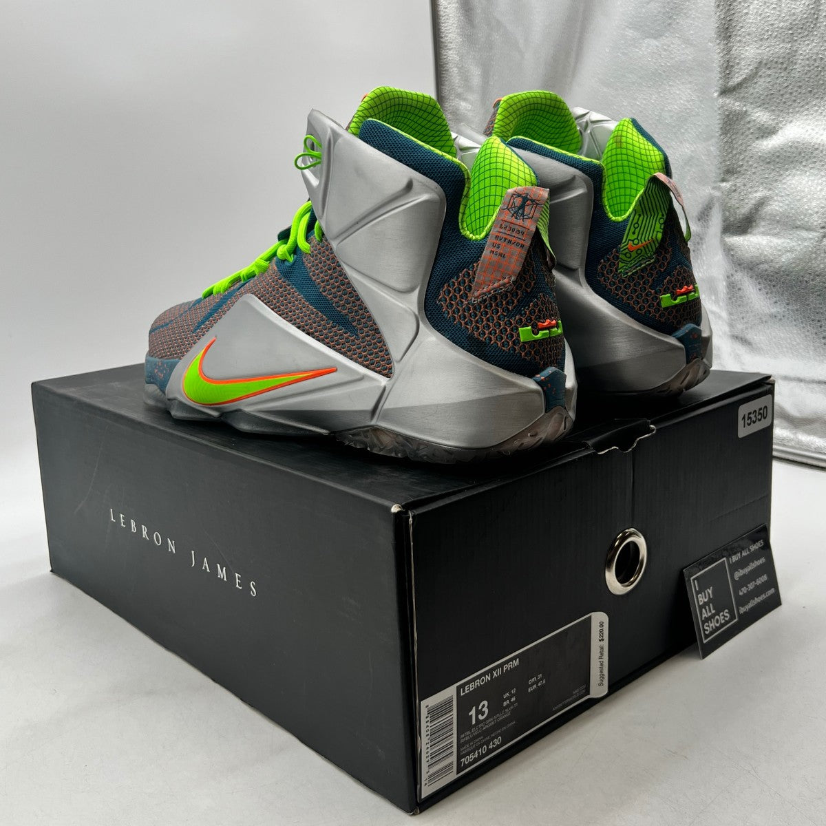 Nike LeBron 12 Trillion Dollar Man - Image 4