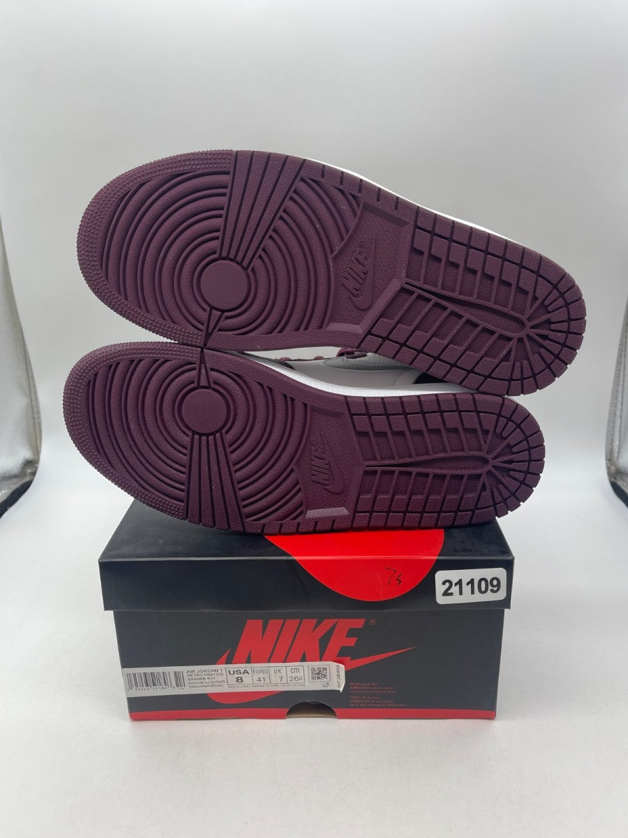 Jordan 1 Retro High OG Bordeaux 8 (Moderately Worn Pre-Owned) - Image 7