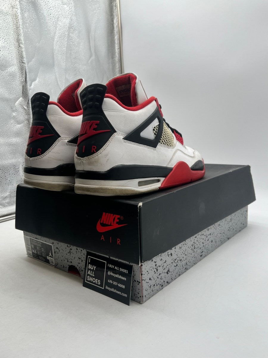 Jordan 4 Retro Fire Red (2020) 13 (Heavily Worn Pre-Owned) - Image 5