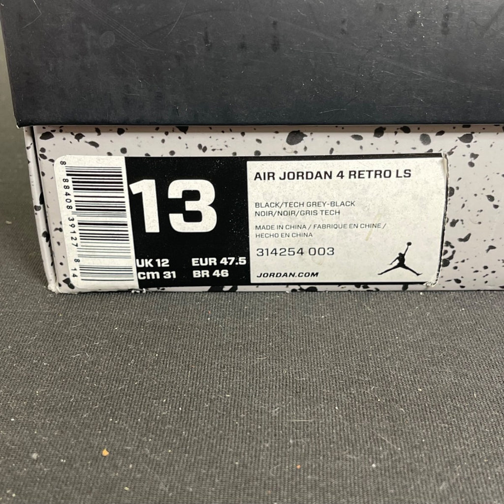 Jordan 4 Retro Oreo (2015) 13 (Moderately Worn Pre-Owned)JordanBlack/Tech Grey-White - Image 7