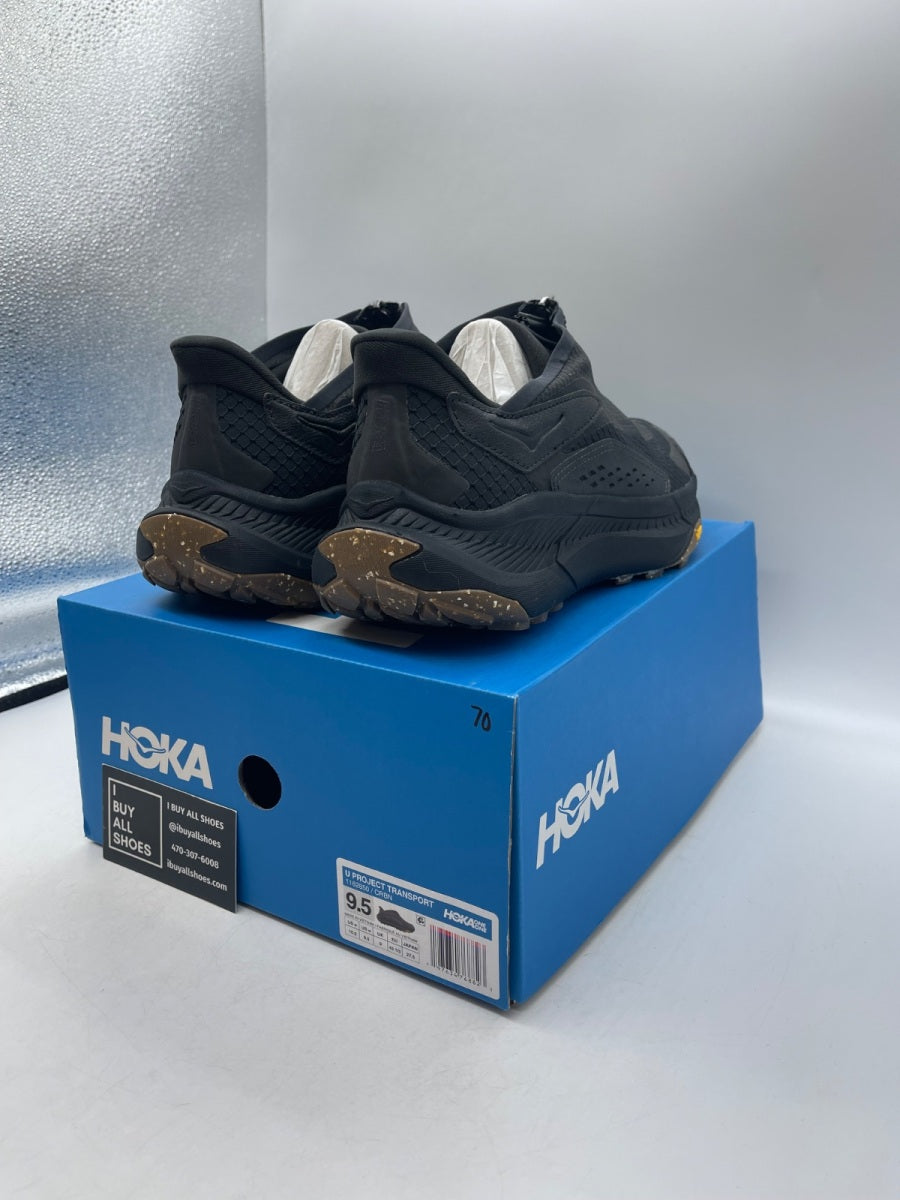 Hoka One One Project Transport Carbon Black 9.5 (Moderately Worn Pre-Owned)