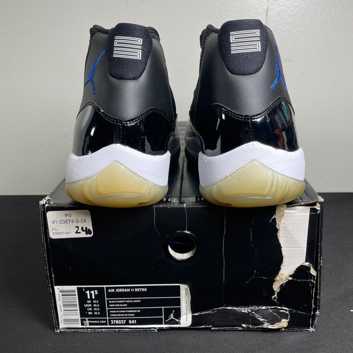 Jordan 11 Retro Space Jam (2009) (Size 11.5) - Image 4