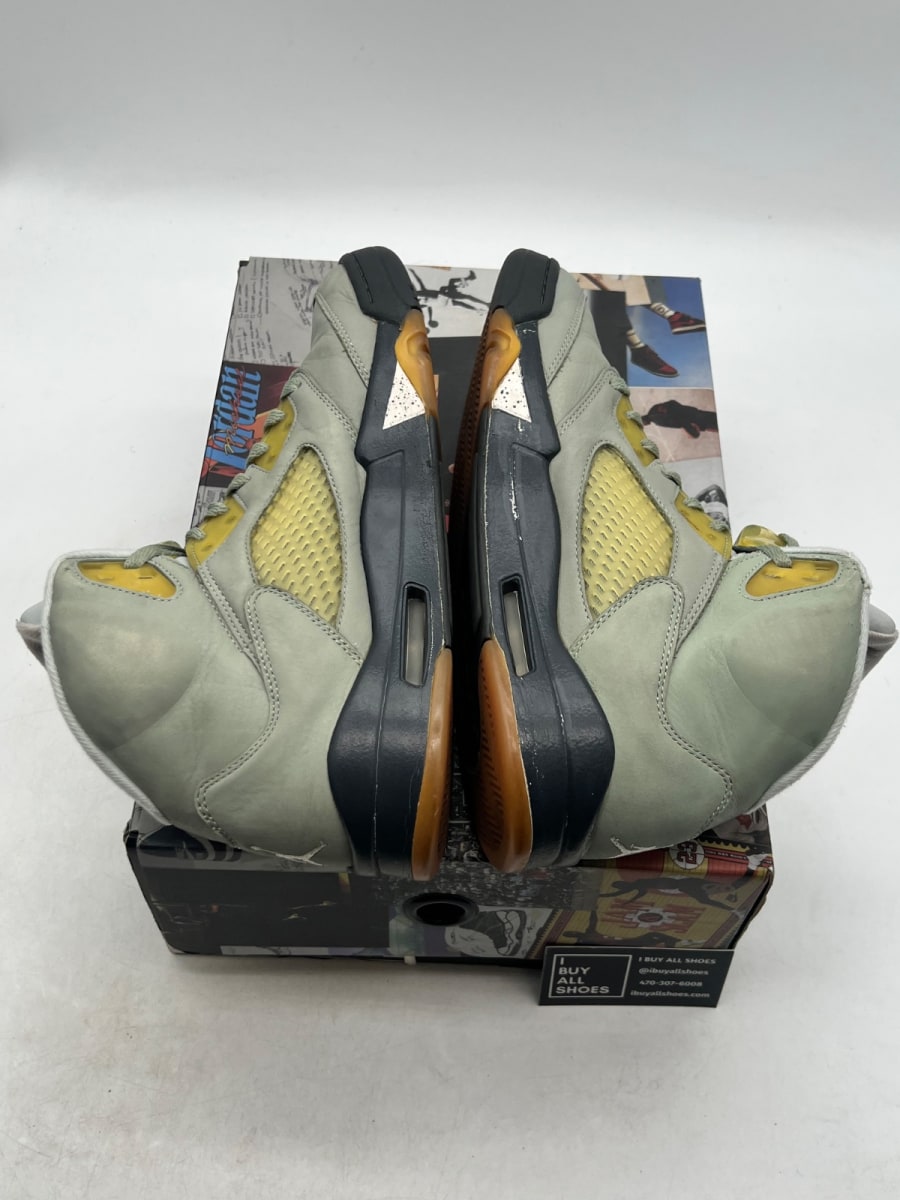 Jordan 5 Retro Jade Horizon 10.5 (Heavily Worn Pre-Owned) - Image 7