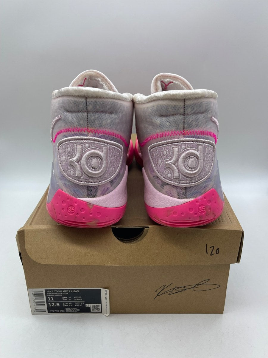Nike KD 12 Aunt Pearl 11 (Moderately Worn Pre-Owned) - Image 3