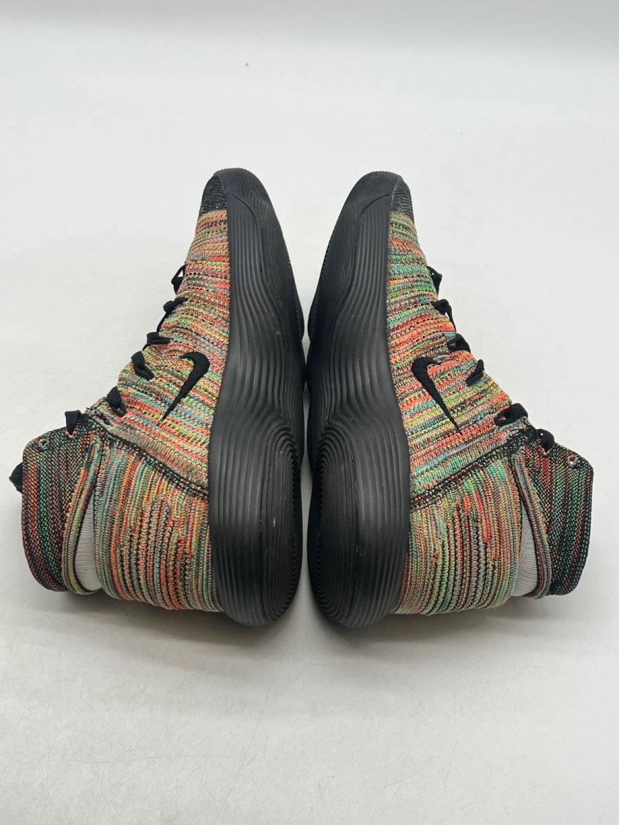 Nike React Hyperdunk 2017 Flyknit Multi-Color 11.5 (Lightly Worn Pre-Owned)NikeBlack/Black-White-Total Crimson - Image 8