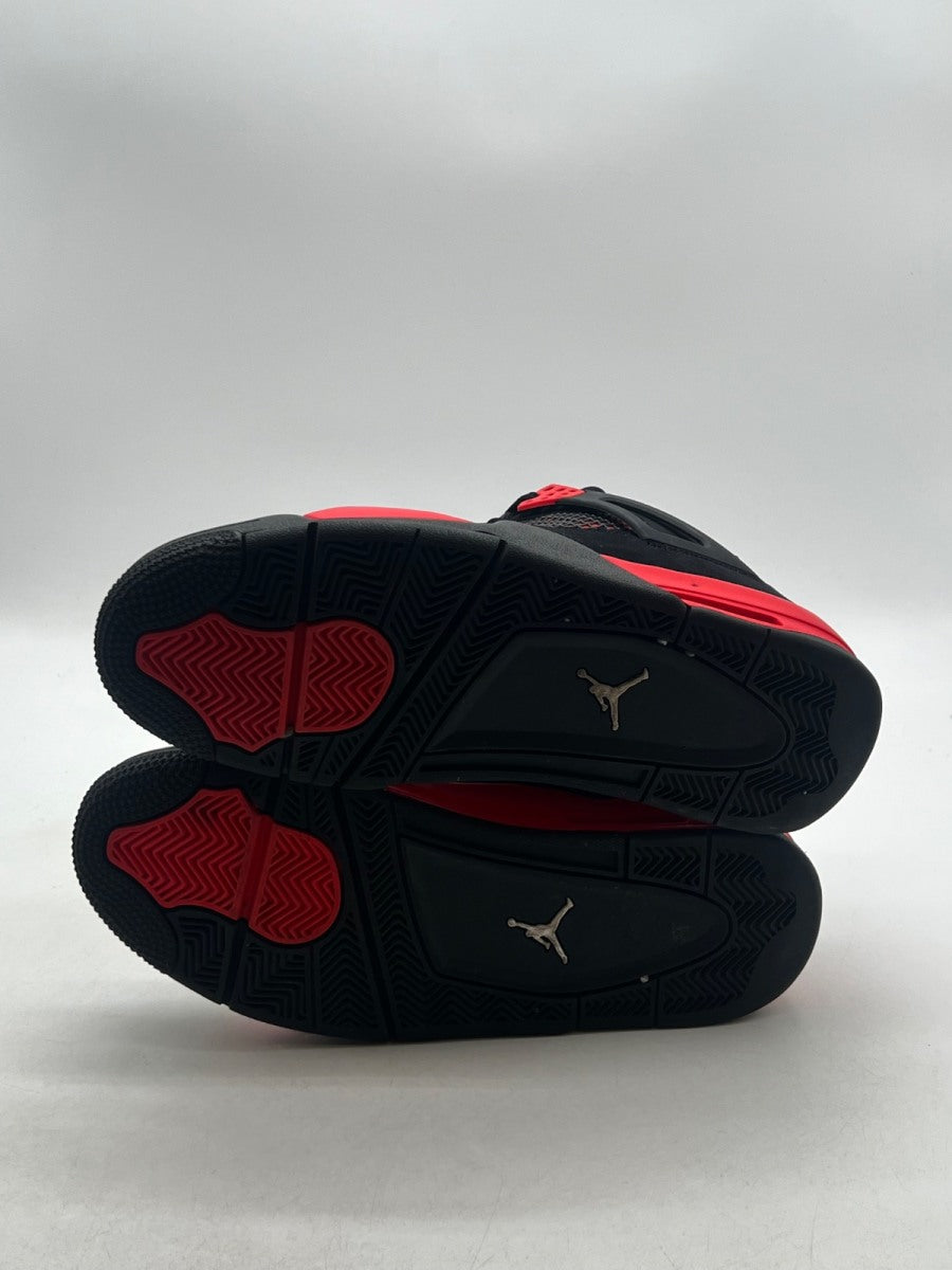 Jordan 4 Retro Red Thunder 10 (Lightly Worn Pre-Owned)JordanBlack/Multi-Color-Multi-Color-Crimson - Image 7