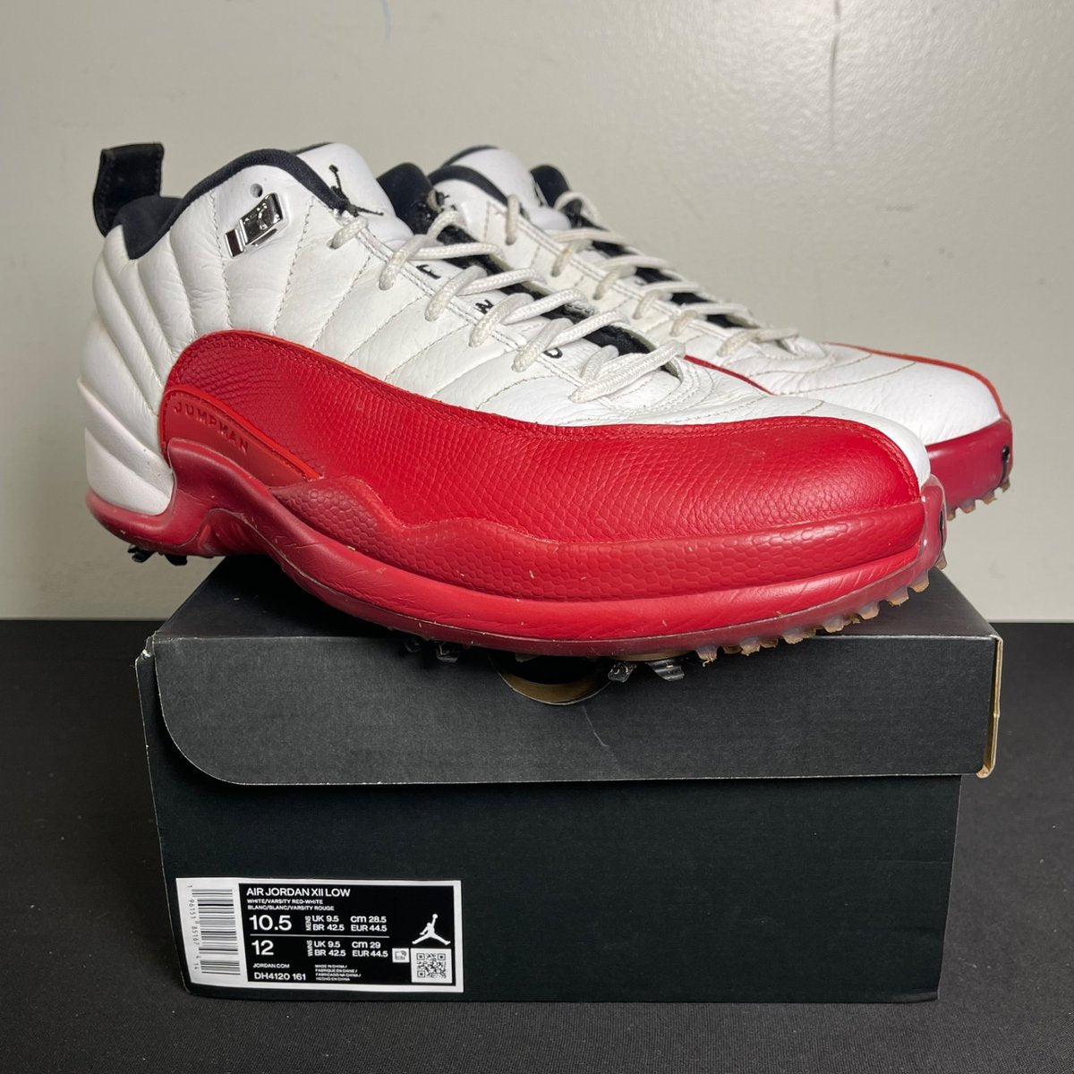Jordan 12 Retro Low Golf Cherry (Size 10.5) - aux