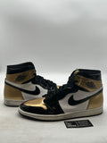 Jordan 1 Retro High NRG Patent Gold Toe 14 (Heavily Worn Pre-Owned)